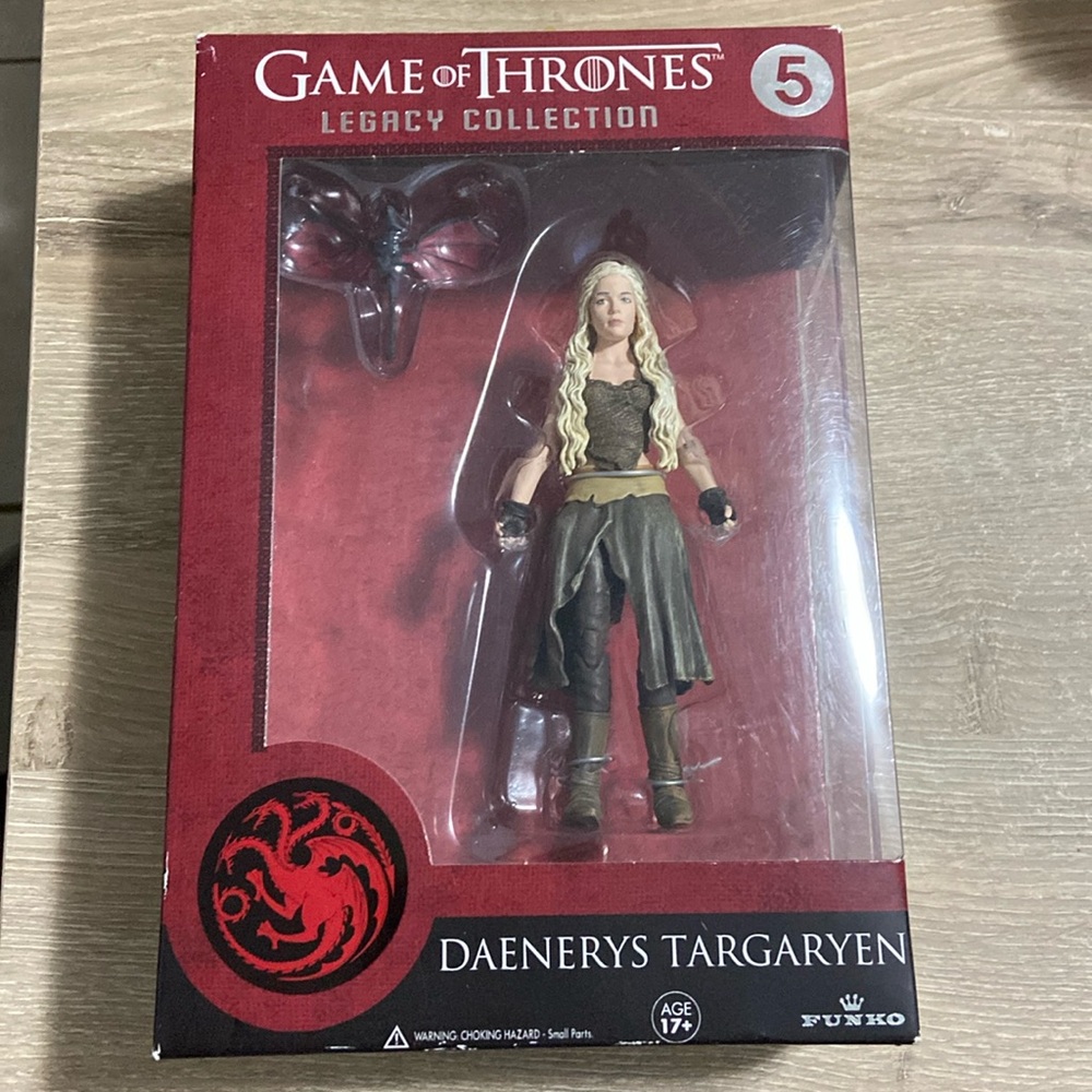 2014 Game of Thrones Daenerys Funko #5 Legacy Collection Action Figure MIB